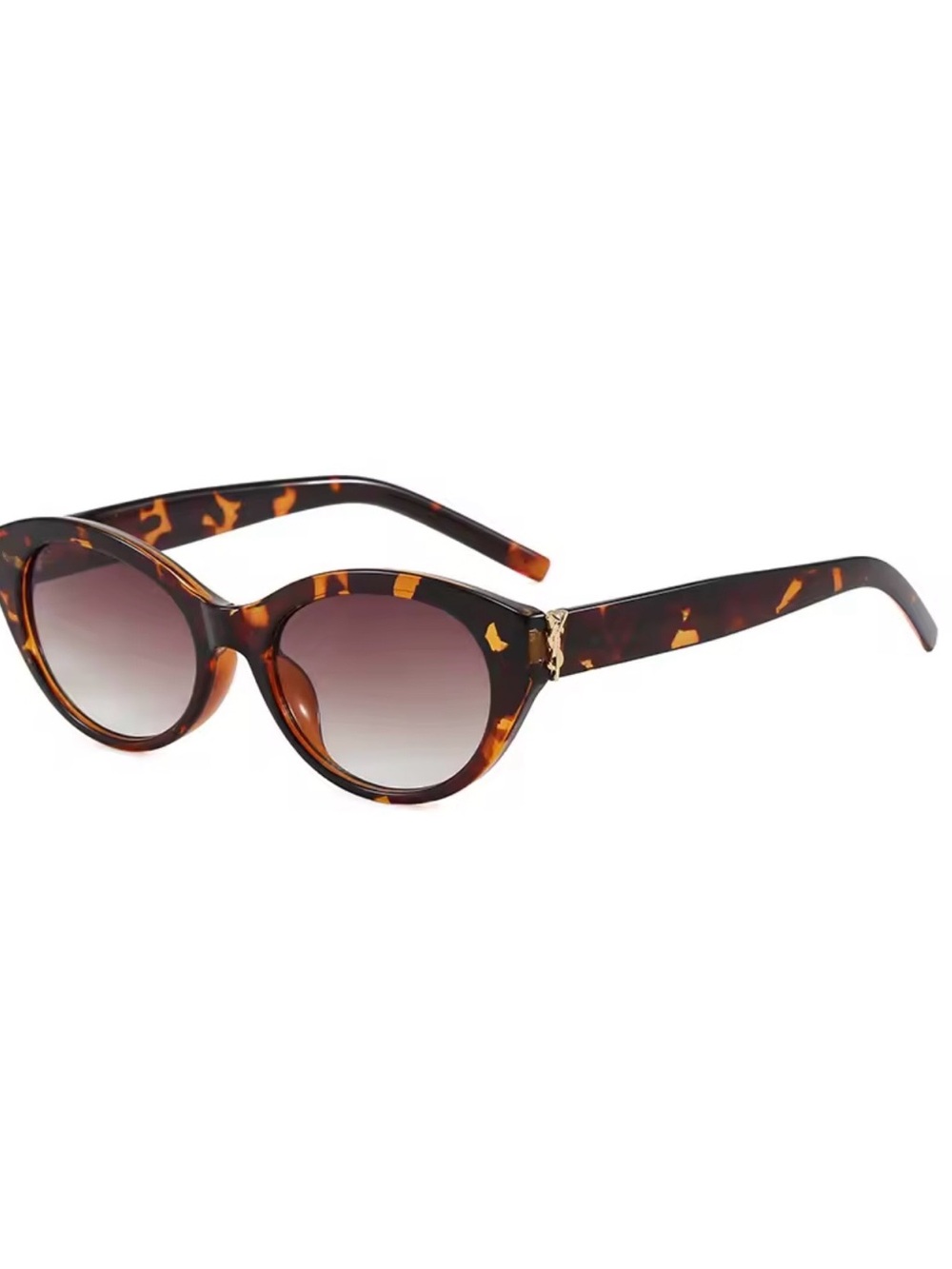 Macy's Tortoiseshell Cat-Eye Sunglasses with Gold Accent